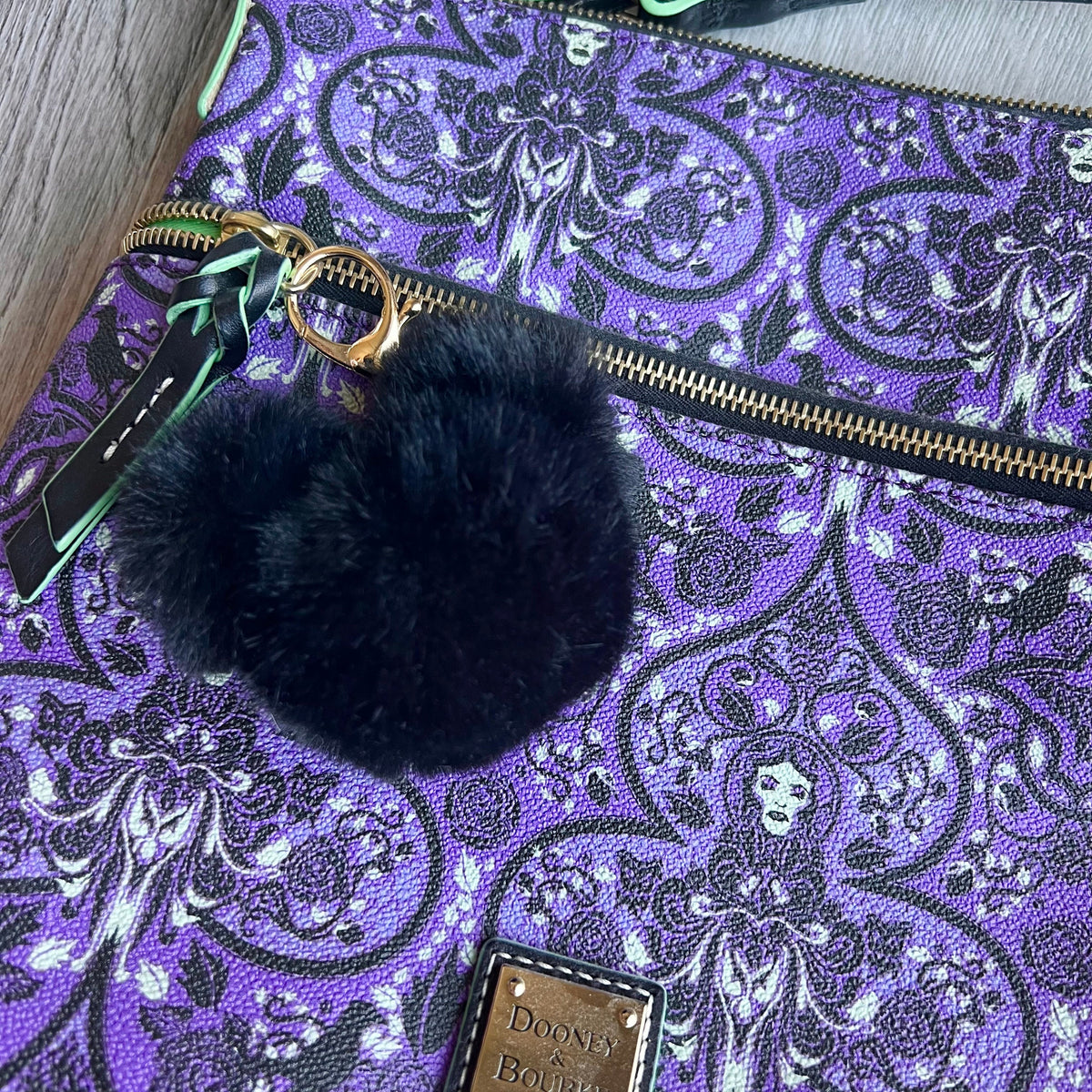 Mickey pom pom keychain disney keychain mickey mouse minnie mouse disney accessories disney bag suitcase lanyard purse bag charm backpack