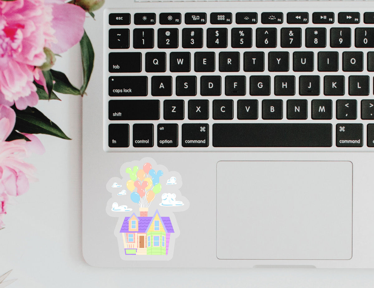 Up House Disney Transparent Sticker