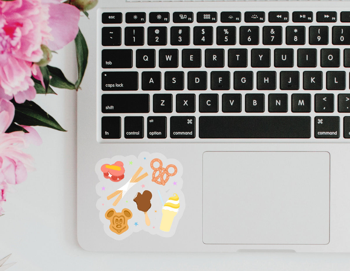 Disney Snacks Dole whip Disney Transparent Stickers