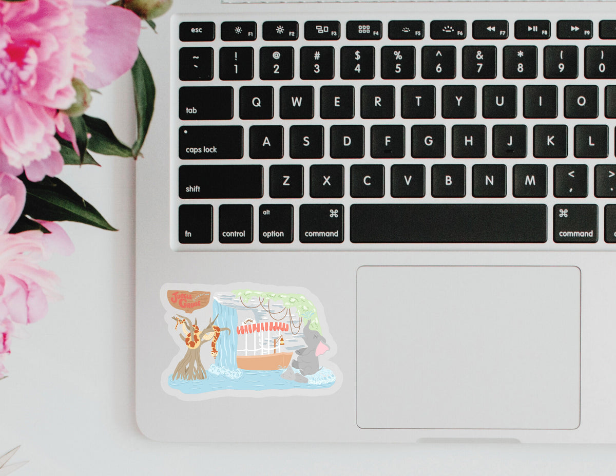Jungle Cruise Adventureland Disney Transparent Sticker