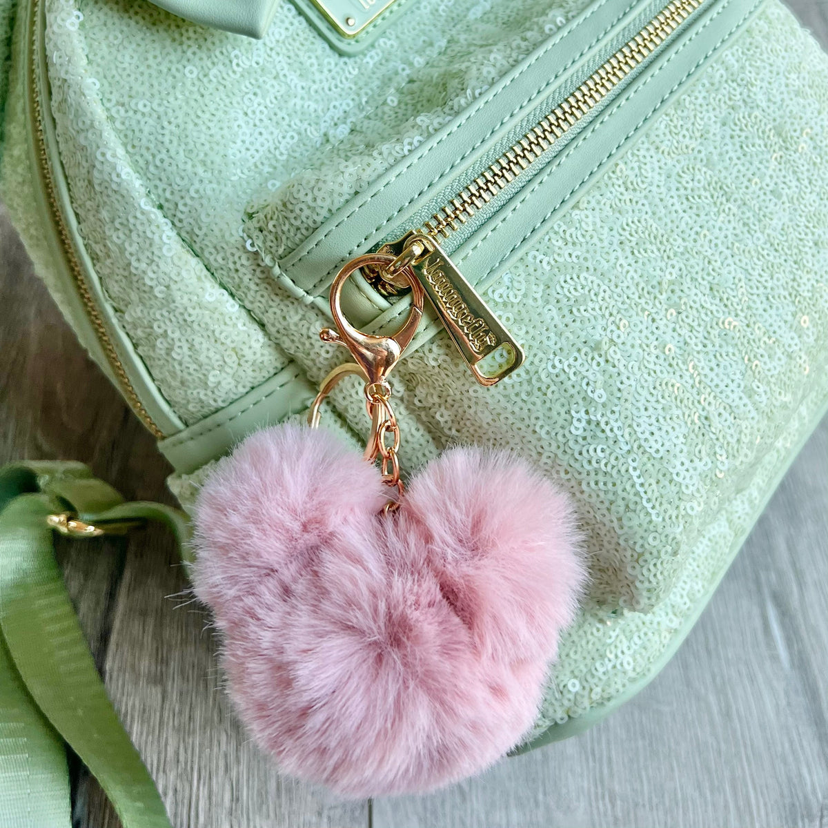 Mickey pom pom keychain disney keychain mickey mouse minnie mouse disney accessories disney bag suitcase lanyard purse bag charm backpack