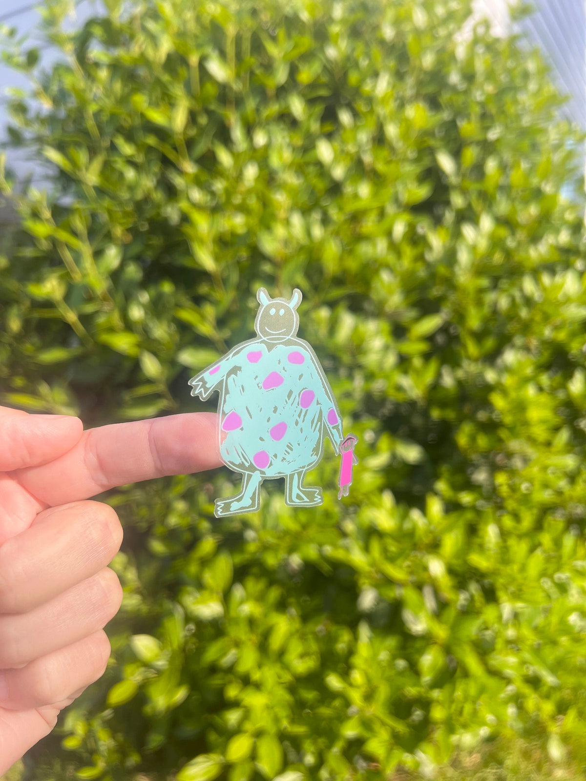 Monsters inc boo drawing Disney Transparent Sticker