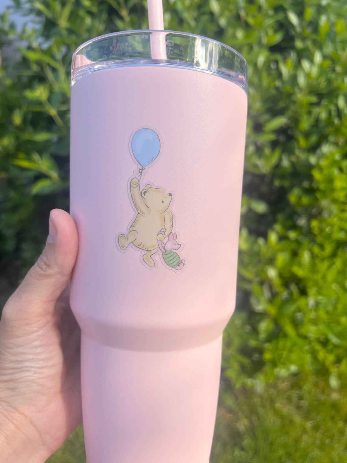 Winnie the Pooh Piglet Classic Disney Transparent Sticker