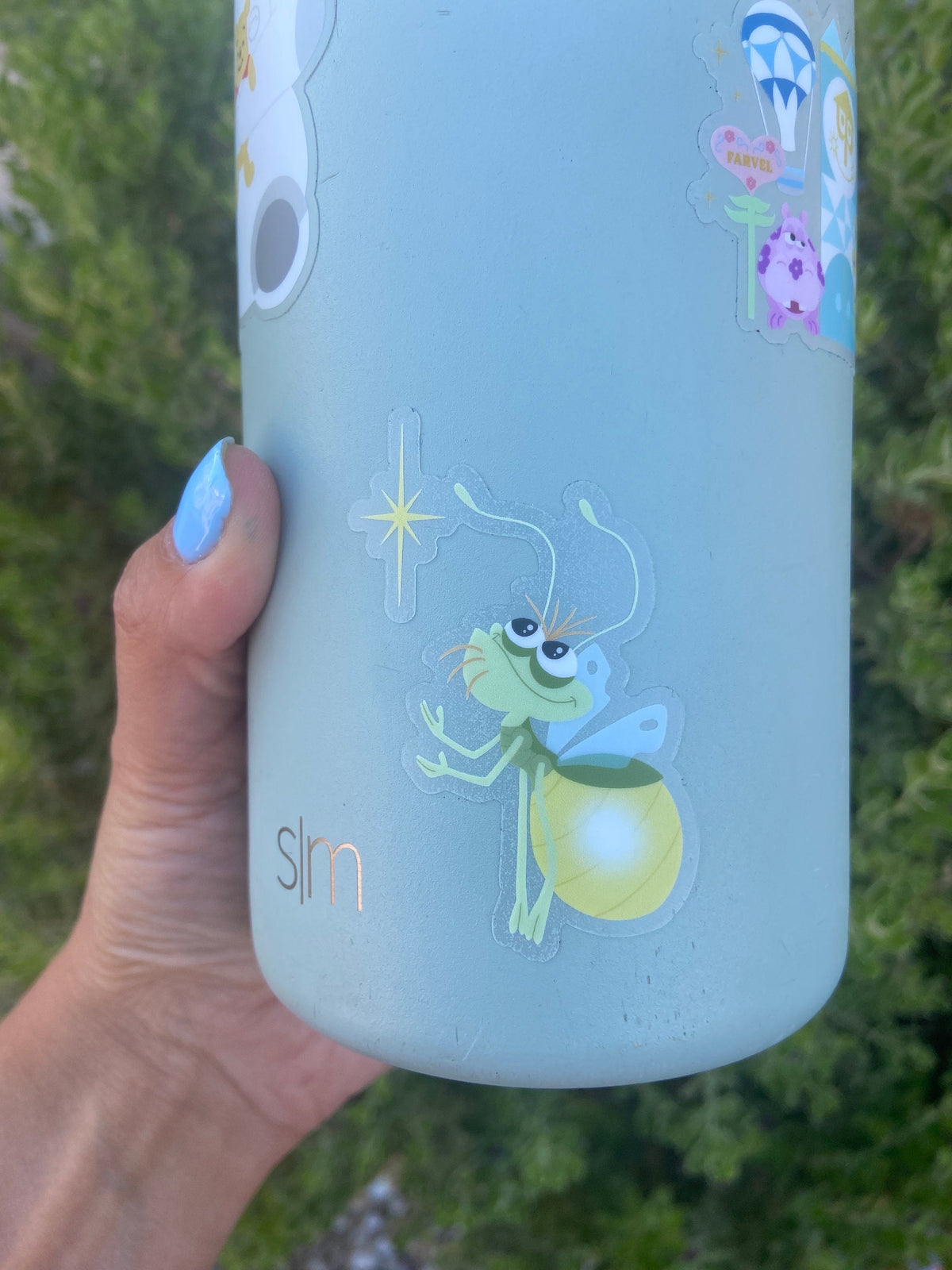 Ray Lightning Bug, Princess and the Frog Disney Transparent Sticker