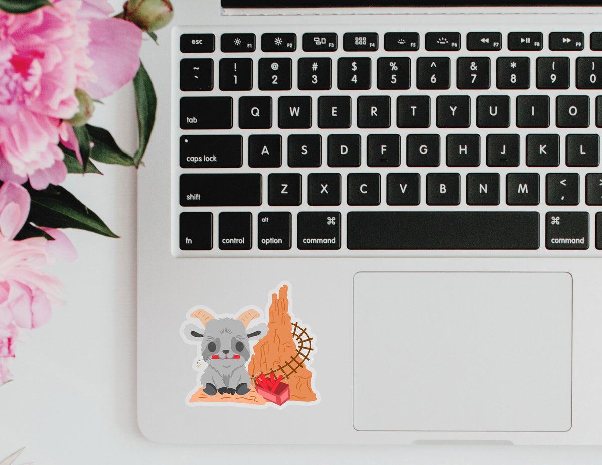 Thunder Mountain Goat, Disney Transparent Sticker