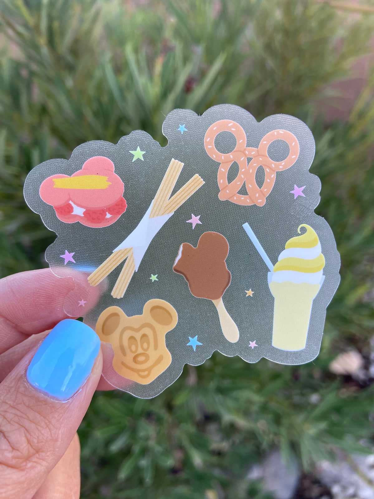 Disney Snacks Dole whip Disney Transparent Stickers