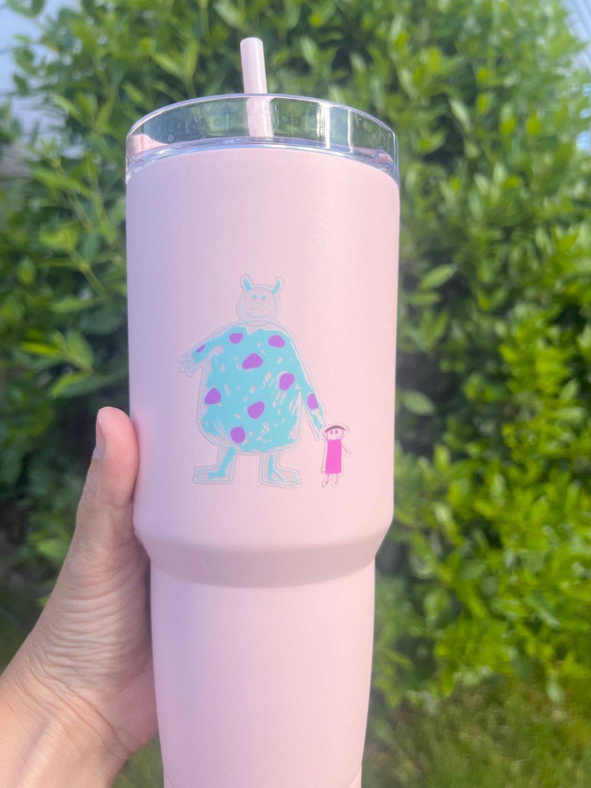 Monsters inc boo drawing Disney Transparent Sticker