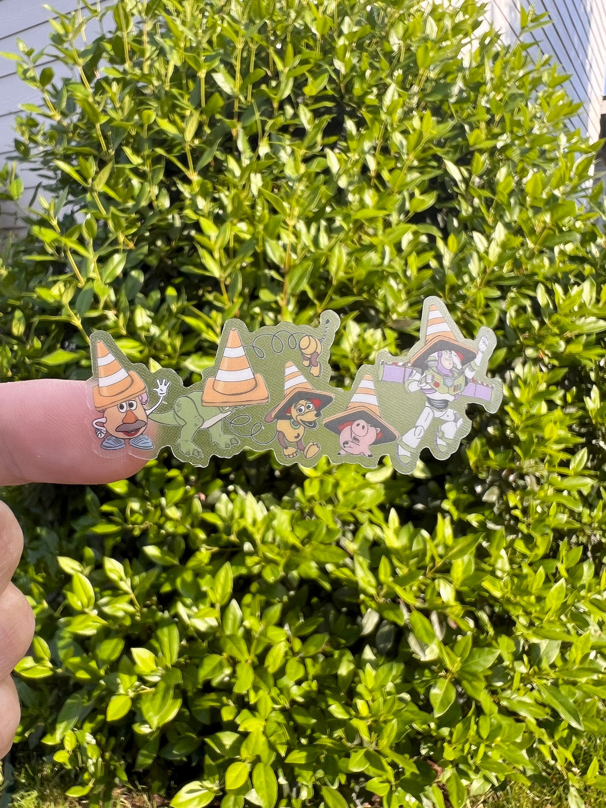 Toy Story Disney Transparent Sticker