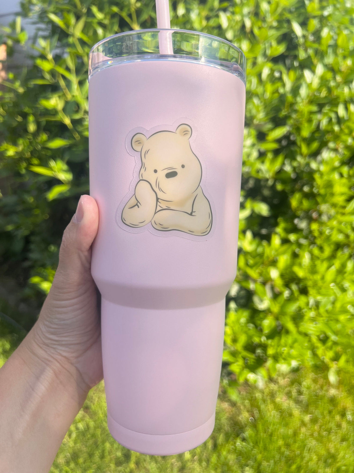 Winnie the Pooh Classic Disney Transparent Sticker
