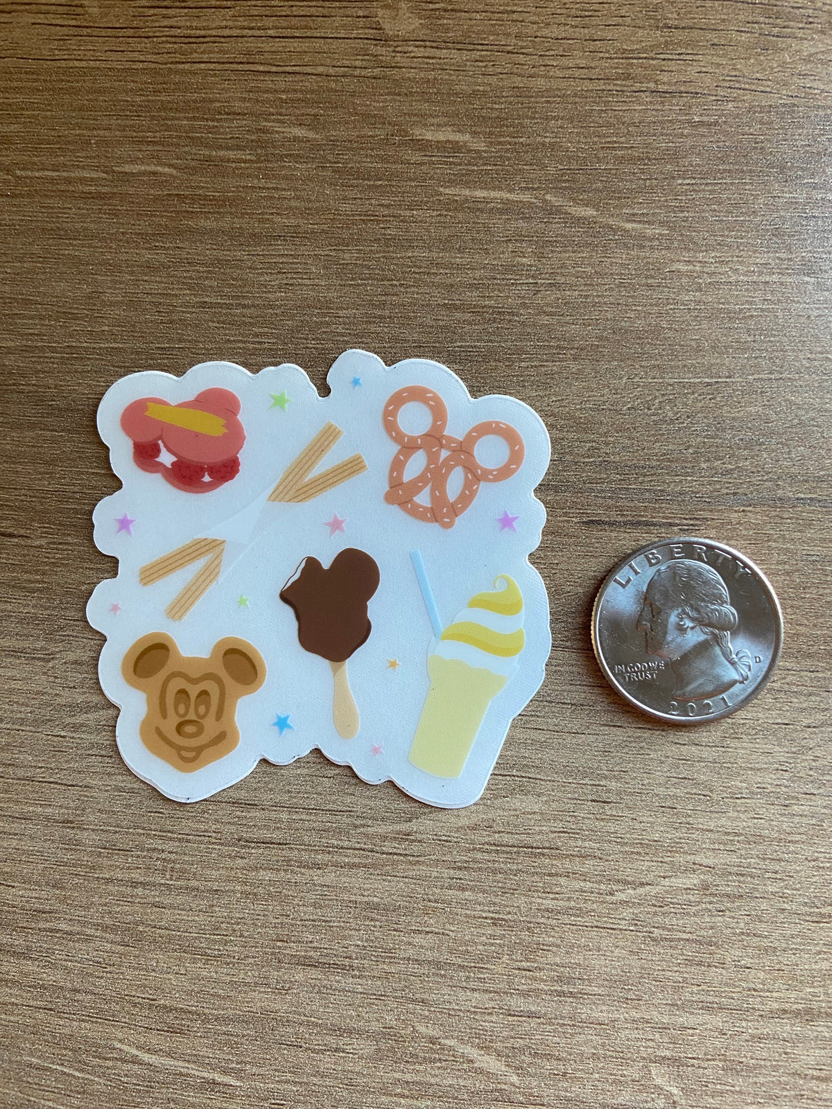 Disney Snacks Dole whip Disney Transparent Stickers