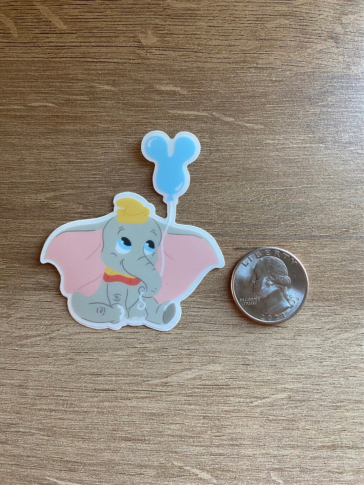 Dumbo Balloon Disney Transparent Sticker