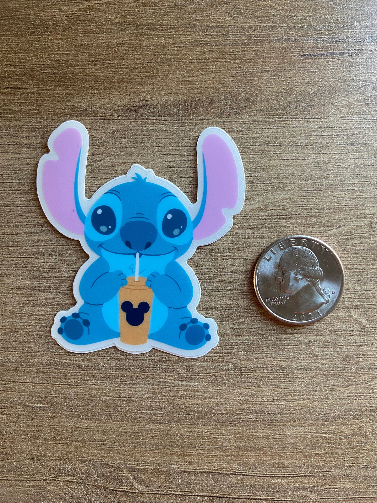 Lilo and Stitch Disney Transparent Sticker