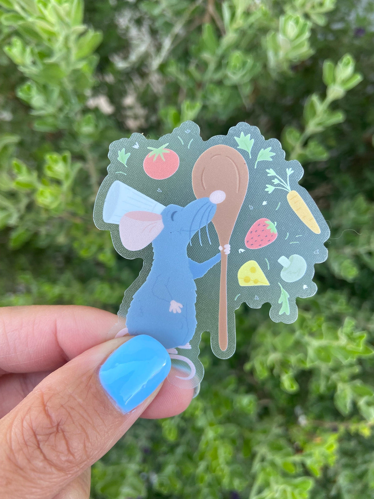 Ratatoullie Remi Little Chef Disney Transparent Sticker