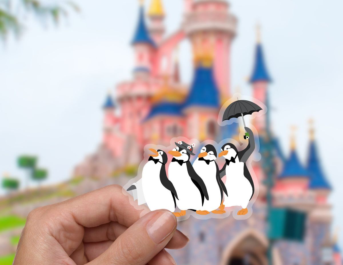 Penguins sticker Mary Poppins Transparent Disney Sticker