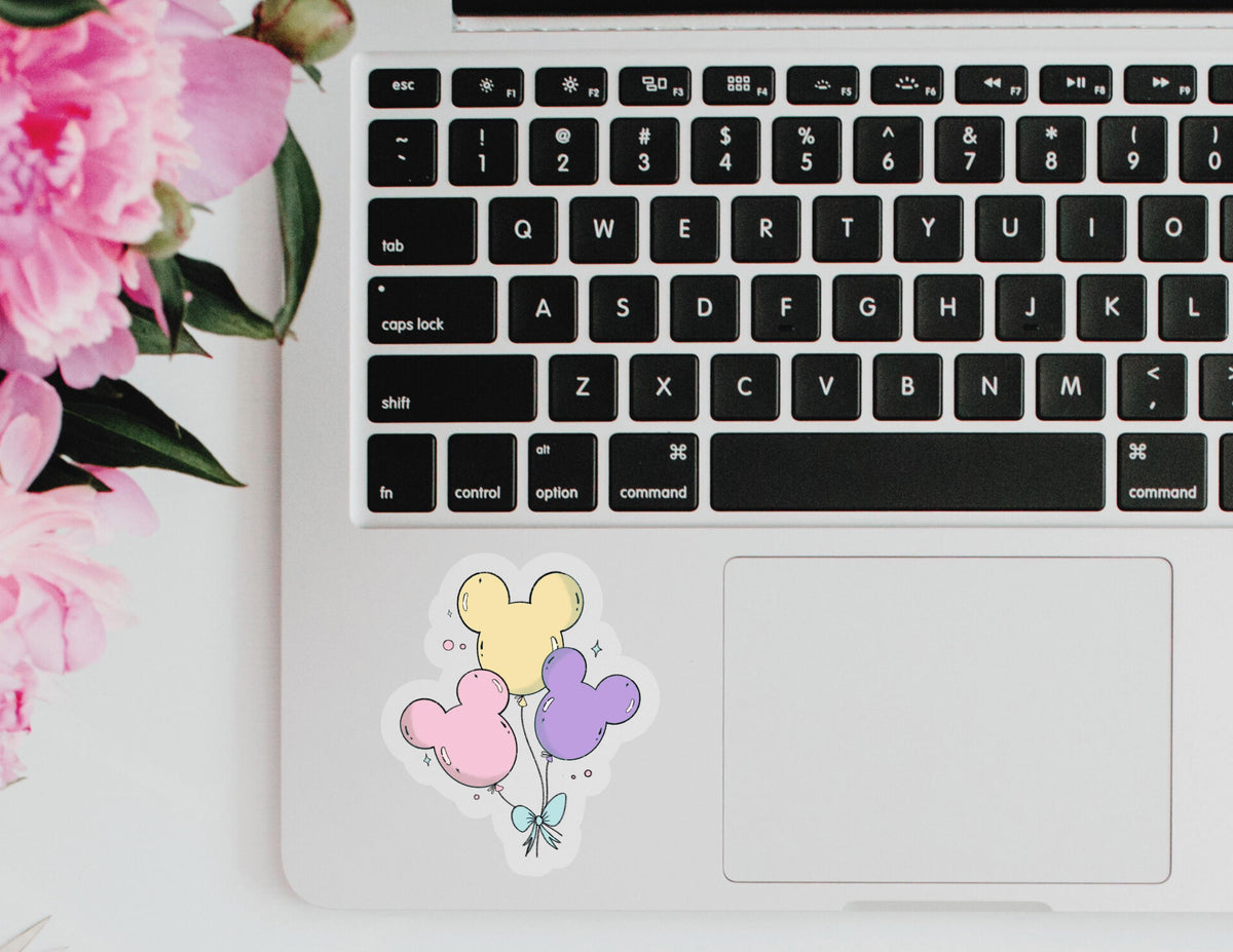 Mickey balloon sticker