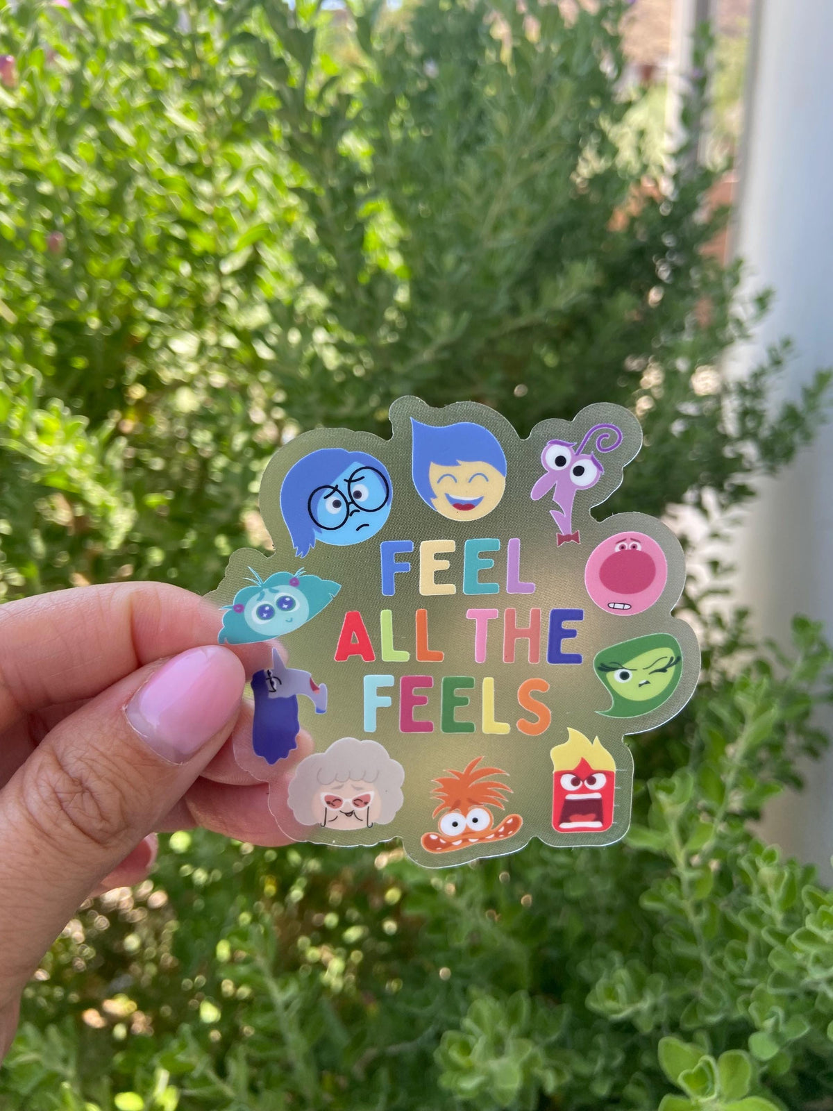 Inside out 2 sticker emotions