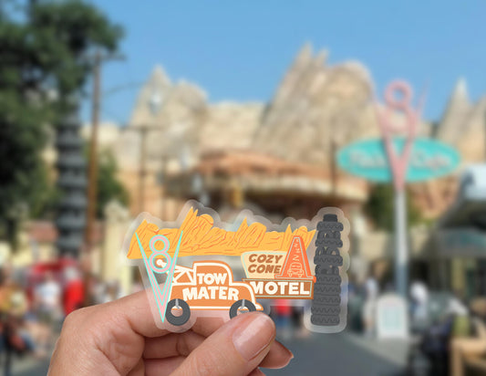 Cars Land Disney sticker