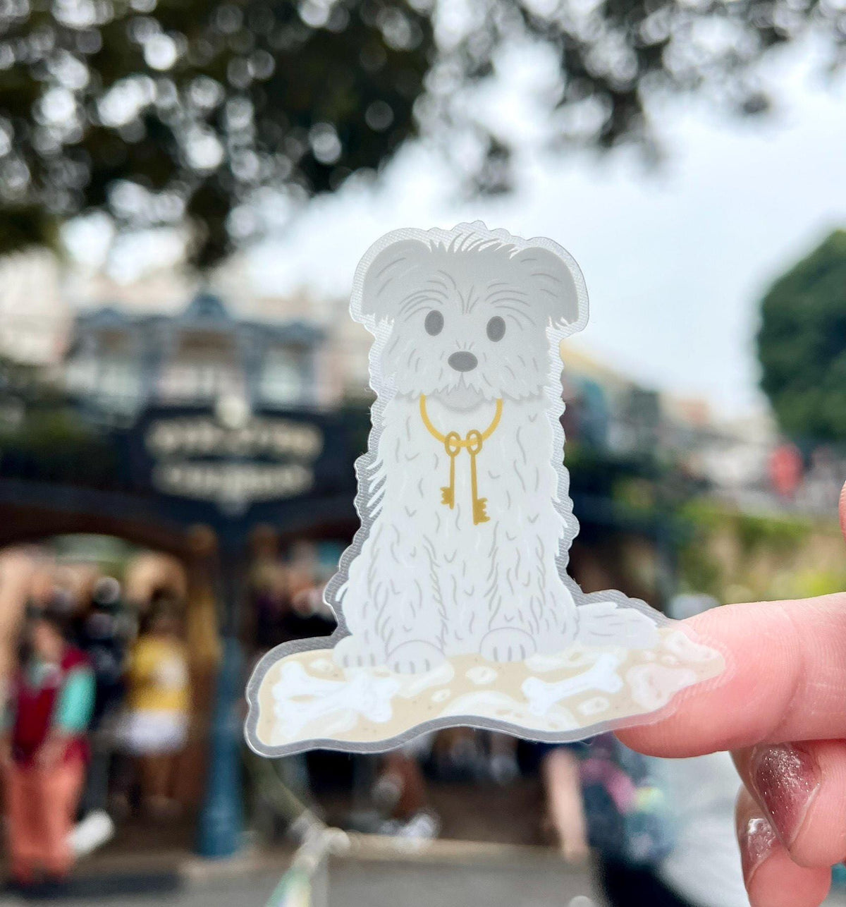 Pirates of the Caribbean Dog Sticker