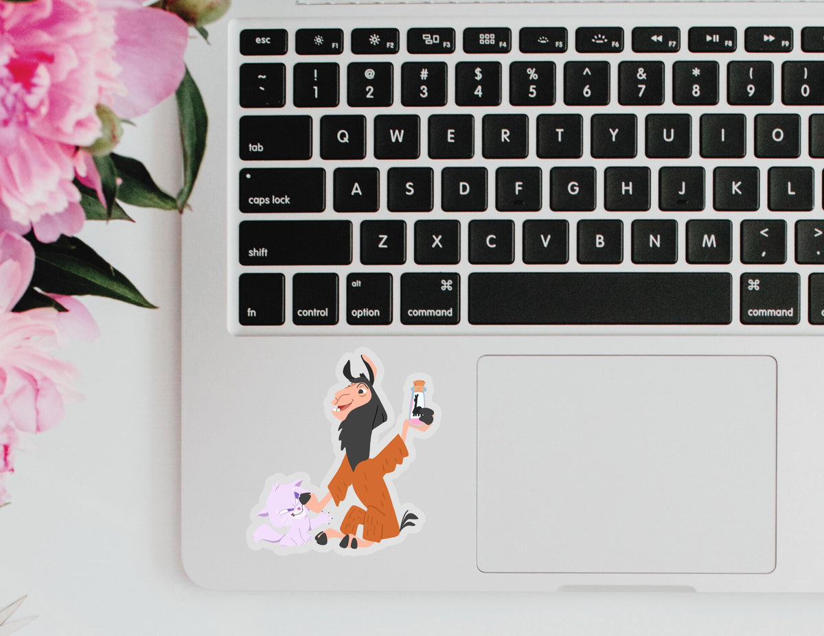 Emperors New Groove Disney Sticker Kuzco's poison sticker