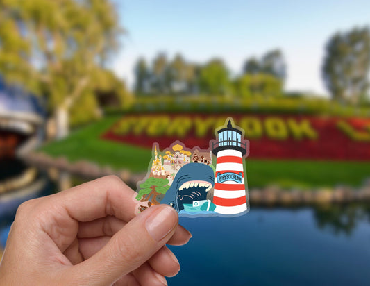 Storybook Sticker Disney sticker Monstro