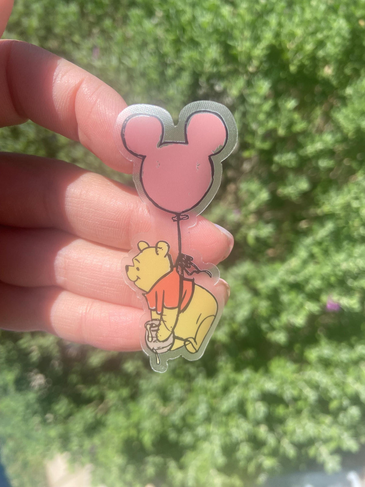 Winnie the Pooh Balloon Sticker