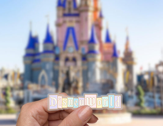 Disney World sign Sticker