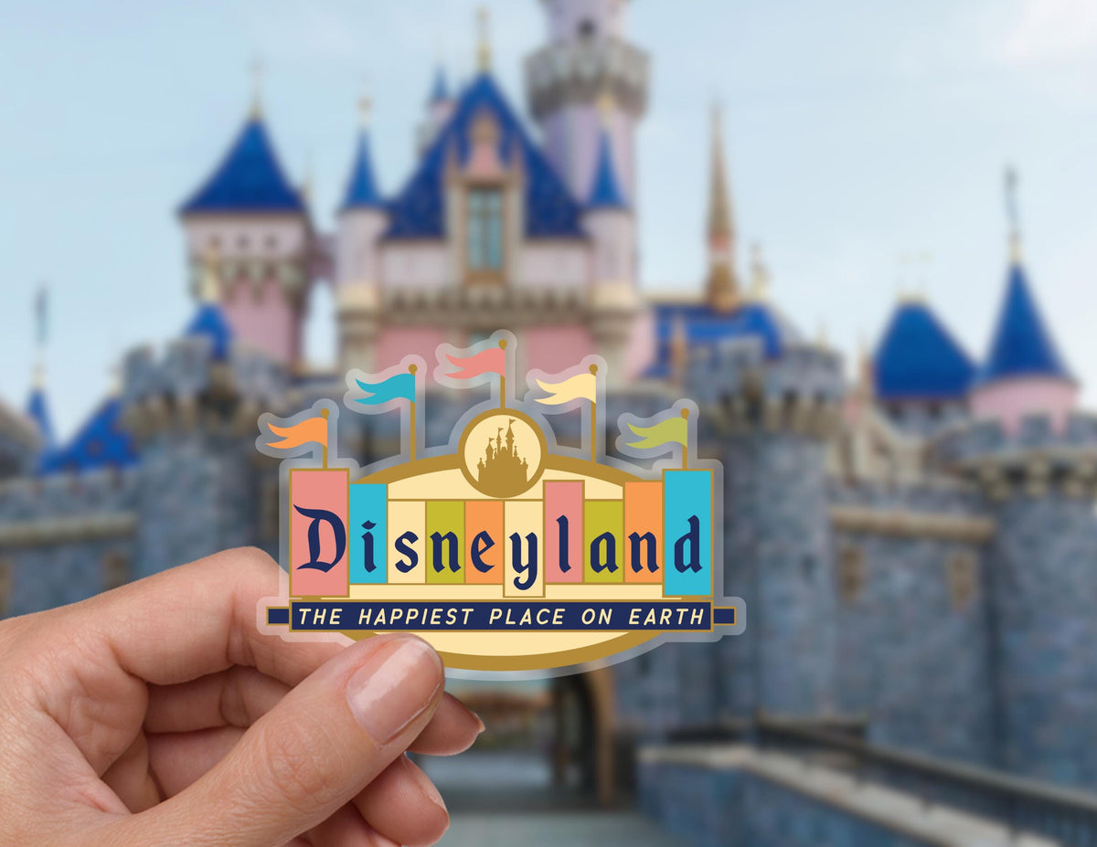Disneyland Flag Sticker