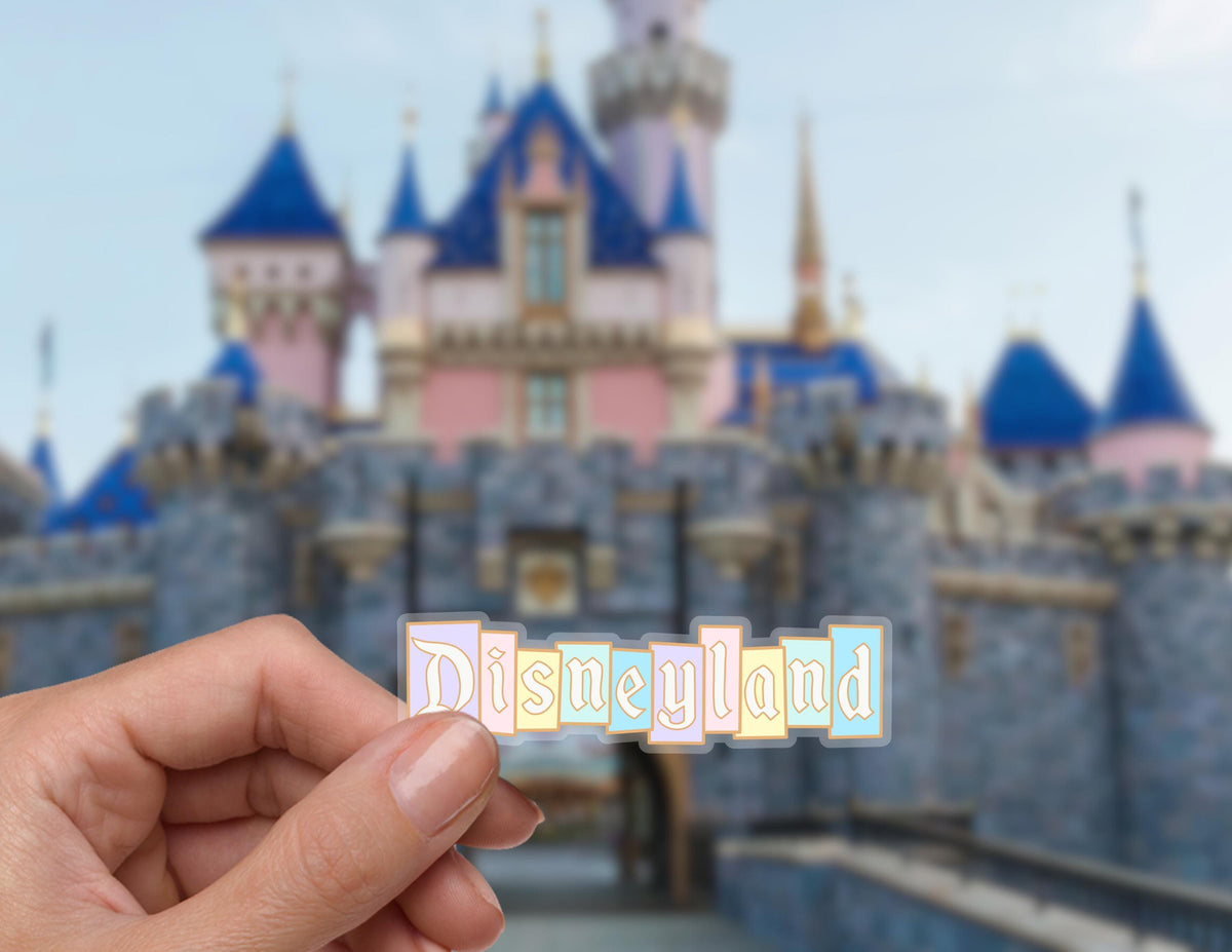 Disneyland sign Sticker