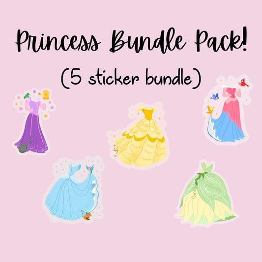 Princess sticker pack