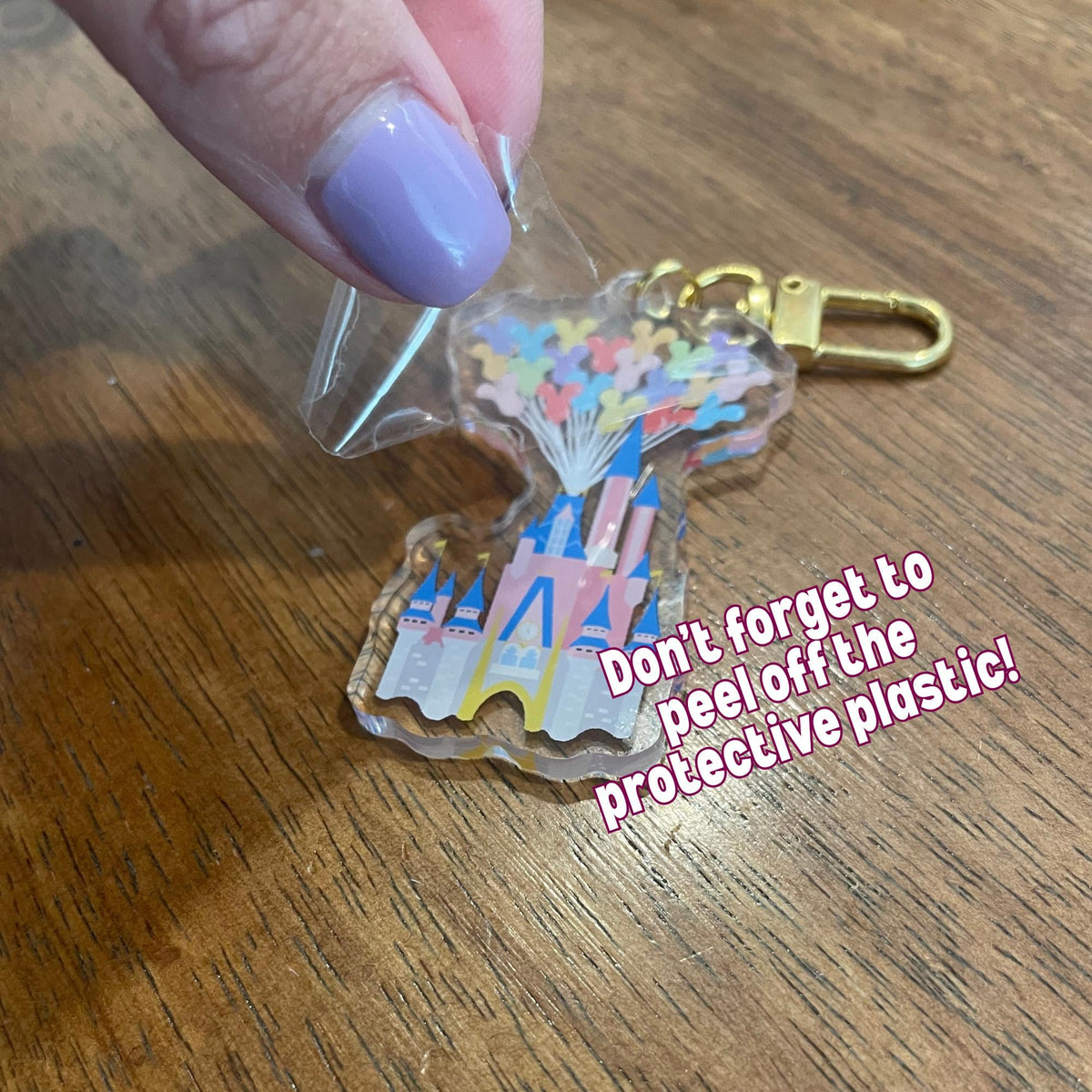 Disney snacks acrylic keychain, mickey waffles, churro, dole whip, car keys, lanyard, backpack, purse, back to school, gifts for her