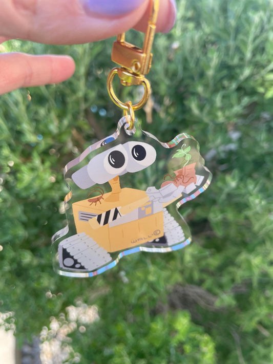 Wall-E acrylic keychain